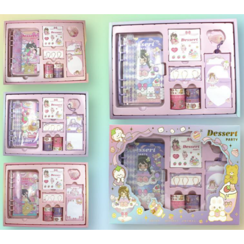 Kit de diario para niñas, juego de diario para niñas, juego de diario kawaii B220