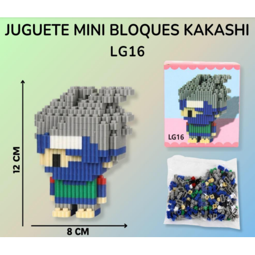 Mini Bloques De Construccion Juguetes Armables KAKASHI LG16