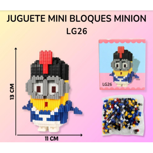  Mini Bloques De Construccion Juguetes Armables MINION LG26