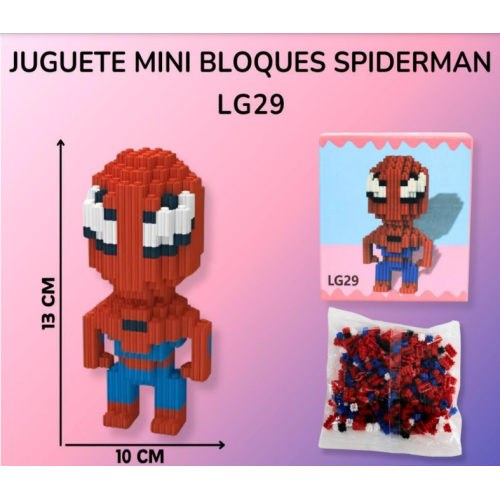 Mini Bloques De Construccion Juguetes Armables SPIDERMAN LG29