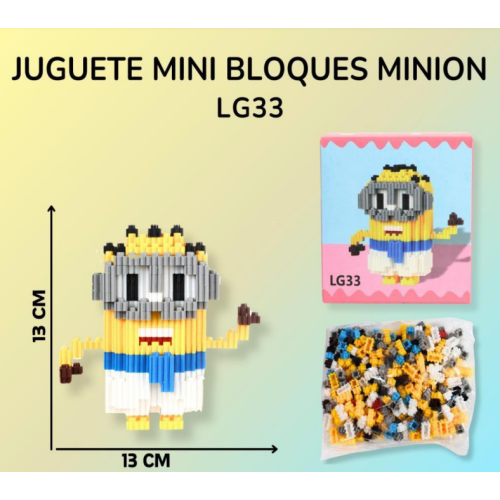 Mini Bloques De Construccion Juguetes Armables MINION LG33