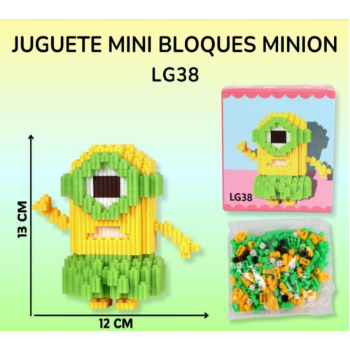 Mini Bloques De Construccion Juguetes Armables MINION LG38