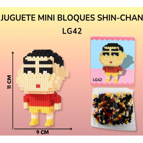 Mini Bloques De Construccion Juguetes Armables SHIN-CHAN LG42