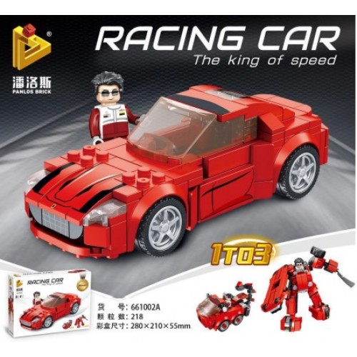 Lego carro/robot 3 en 1 con 218pzs TOY848