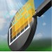 Lampara solar para exteriores con sensor de Movimiento y control DT204