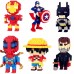 MAGIC BLOCK Figuras armables Disney+Super Mario+Pokémon+One Piece+Hello Kitty (12-18cm) 1004A