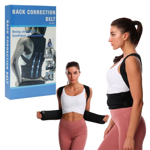 Faja con soporte corrector de postura ajustable unisex 10107