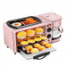 Máquina de desayuno para el hogar multifunción tres en uno, tostadora, horno y cafetera  31562