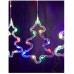  Serie de luces led cortina para navidad en forma de arbolitos y estrellitas  883228