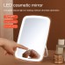 Espejo LED recargable con 3 tonos de luz 17.5cm*13cm 60280