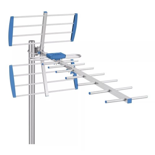 Antena aerea de aluminio para exteriores con 8m de cable incluidos 60483