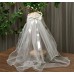 Velos de corona luminosas, Decoraciones para vestidos celebridades de Internet W- FFGWZ6689 