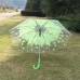 Paraguas transparente con diseño de flores de sakura 882913