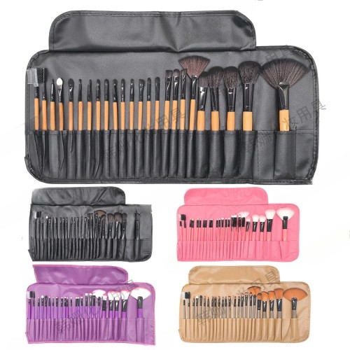 Set de 24 piezas de brochas para maquillaje AQHS-785