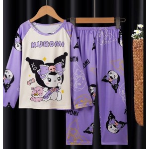 Conjunto de pijama infantil  varios modelos de diseños animado (2 piezas) AQS-10191