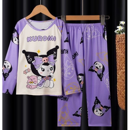 Conjunto de pijama infantil  varios modelos de diseños animado (2 piezas) AQS-10191