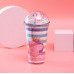 Vaso de acrílico de Peppa pig con luz BZ751