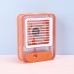 Ventilador de aire acondicionado (enfriador) Verde, azul, naranja, y rosa 