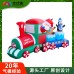 Inflable navideño papa noe tren 2.40 aprox 