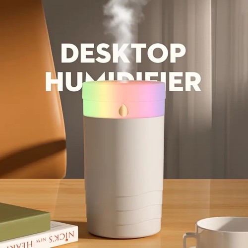 Mini difusor y humidificador de aroma de 380ml de escritorio USB 15*8*8cm JSQ452