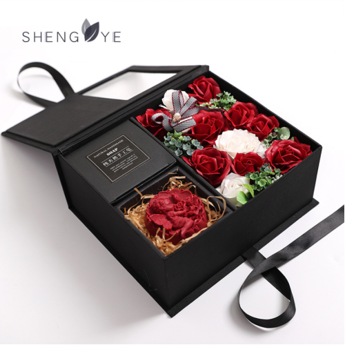 Caja de regalo de flor de jabón china para el Día de San Valentín LP302