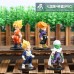 Serie Dragon Ball · Figura de dibujos animados juego de 4 piezas 7 pulgadas 6604F