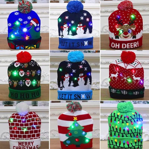 Gorro navideño con luz NAV01-ER