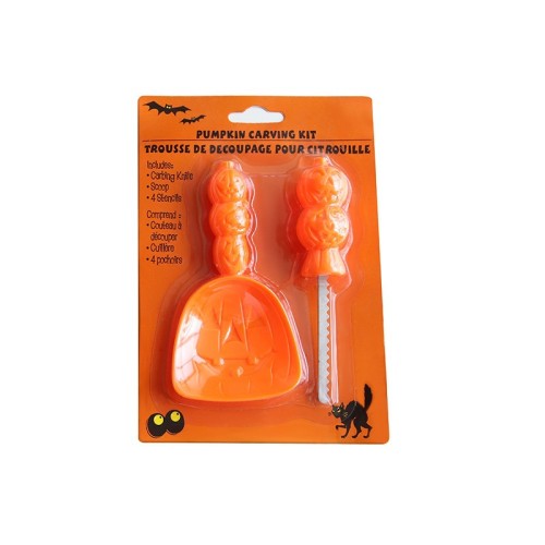 Juego de herramientas para tallar calabazas de Halloween para niños, cuchillo para tallar calabazas, cuchillo para tallar calabazas, accesorios decorativos WS81 