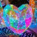 Decorate love DE 23.4*10.6*22CM con USB con 100 led con luz led,Ellington Gifts Regalo de San  Valentín, lámpara de mesa decoración Regalo único SDD1250