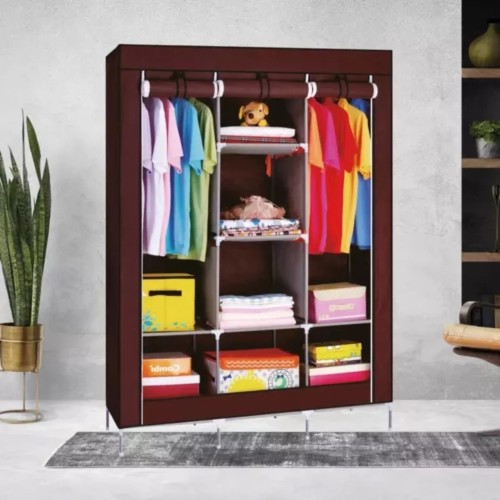 Organizador armario para ropa de tela plegable 130*45*175cm P-11104