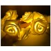 Serie luces led forma de rosas 10 metro con 100pz SDD117