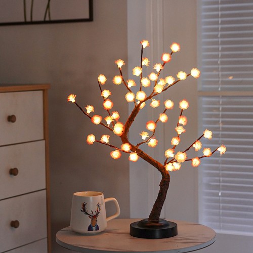 Árbol con luces LED para decorar de 35CM DE USB SDD1255