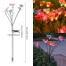 Luces solares impermeables de 6 mariposas para exteriores 74cm SDD1326