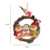 Corona de navidad mixta para decoración navideña 35*30*5cm SDS308