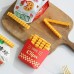 Paquete de 12 clips en forma de papas fritas para sellar alimentos STT-345510