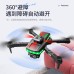 Mini dron de fotografía aérea plegable con cámara 4K HD FPV, cuadricóptero de control remoto TOY934