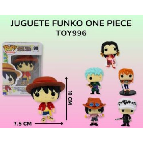 Figuras funko de One piece caja individual TOY996