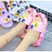 Sandalias cómodas y antideslizantes con diseños infantiles de moda TX37