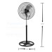 Ventilador con 3 aspas de metal 18" de diámetro 127V 62*51*17cm VEN01