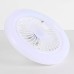 Lámpara LED con ventilador ajustable de tres colores con control remoto 30W 25.8x25.8x12cm VEN27