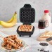 Mini maquina eléctrica tostadora para hacer waffles para el hogar W-BB-662