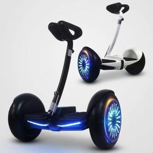 Scooter eléctrico inteligente con autoequilibrio somatosensorial controlado manualmente por las piernas de 10 pulgadas W-FHWW6918