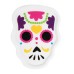 Charola para dulces con forma de calavera para halloween WS138