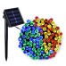 Serie luces navideñas con panel solar Multicolor 200LEDS 22M ZFM-0061C