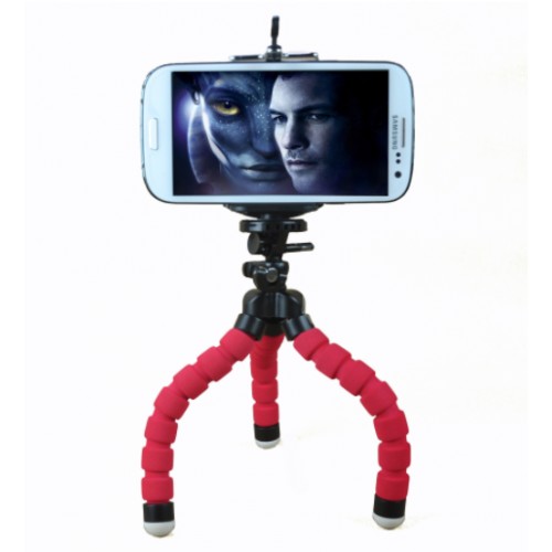 Spot esponja pulpo soporte para teléfono móvil teléfono móvil mini selfie trípode esponja trípode ZP05
